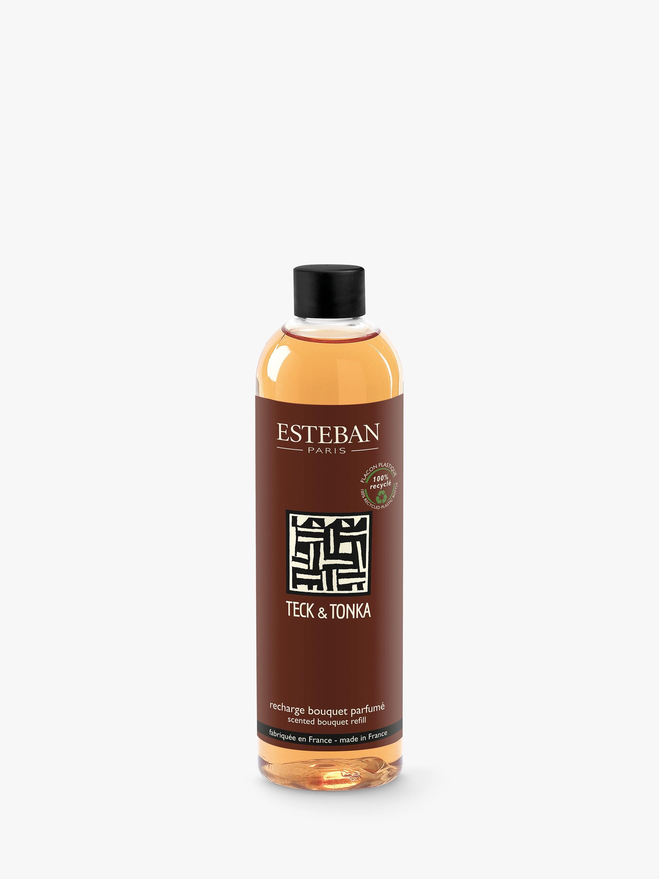 Esteban Teck & Tonka reed diffuser refill 250ml - British product