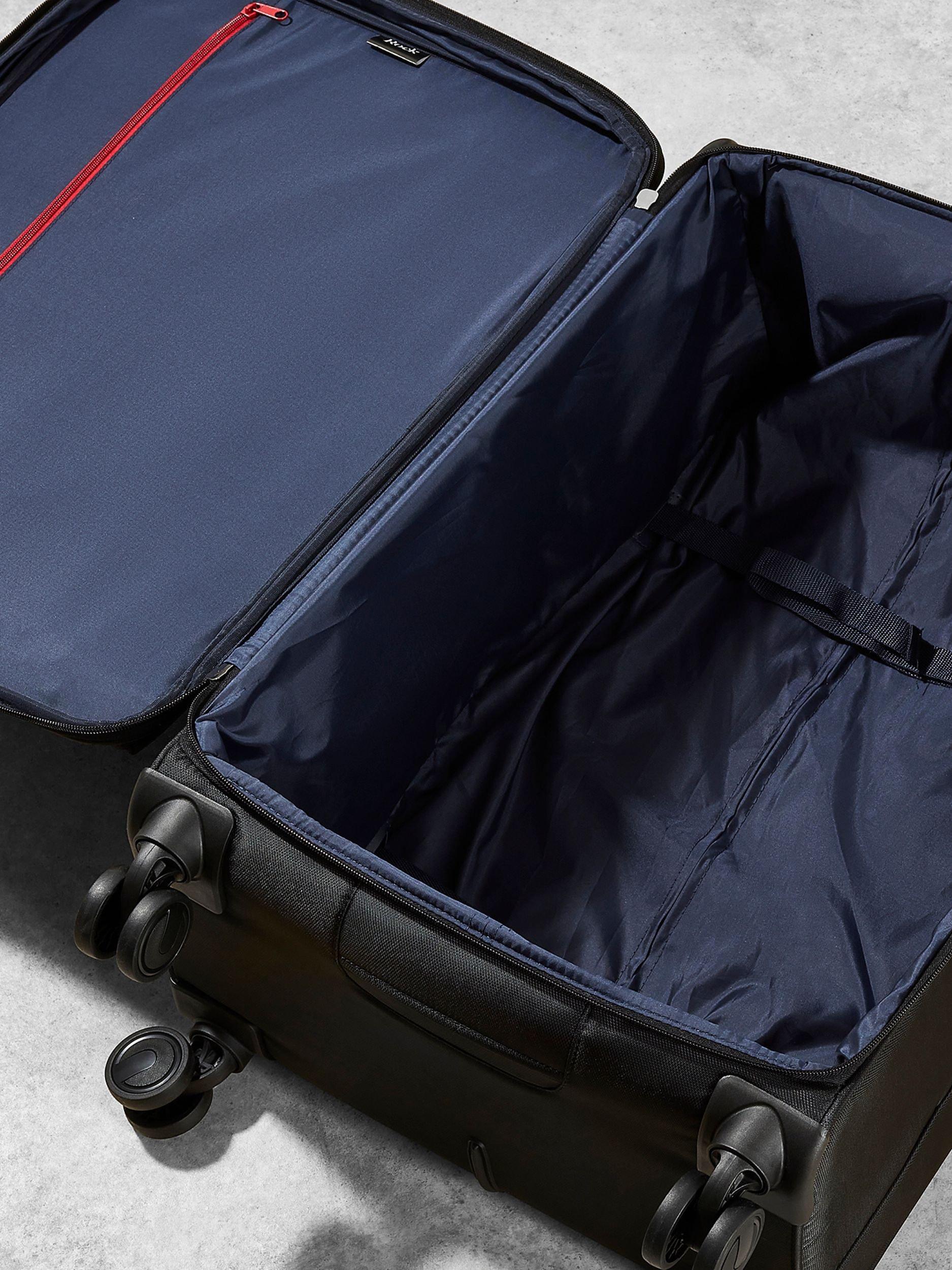 Rock Deluxe Lite 8-wheel 55cm cabin case, imported from the UK