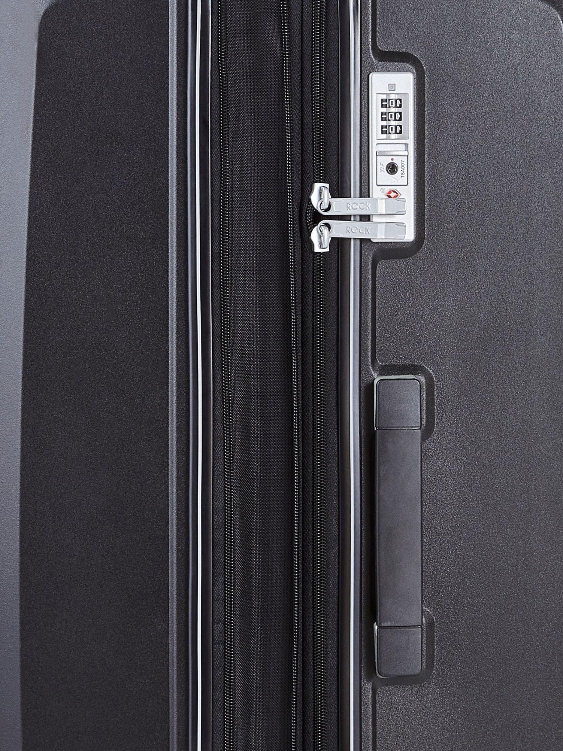 Rock Sunwave erweiterbarer mittelgroßer Koffer 66 cm - Britisches Produkt