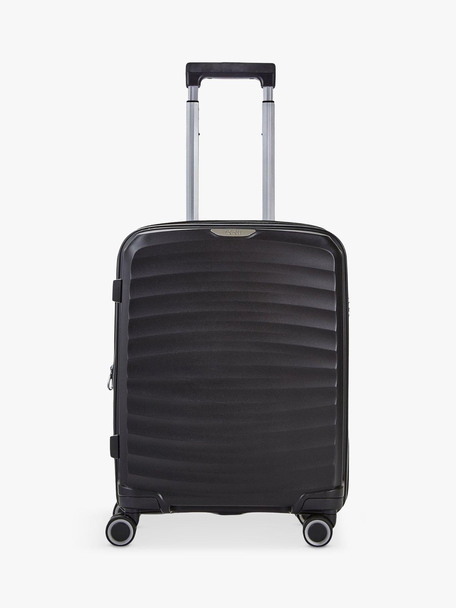 Rock Sunwave erweiterbarer Kabinenkoffer 54cm, importiert aus Großbritannien