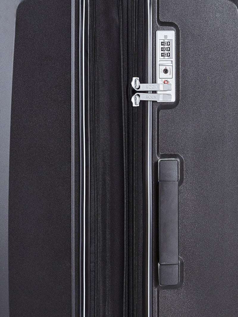 Rock Sunwave erweiterbarer Kabinenkoffer 54cm, importiert aus Großbritannien