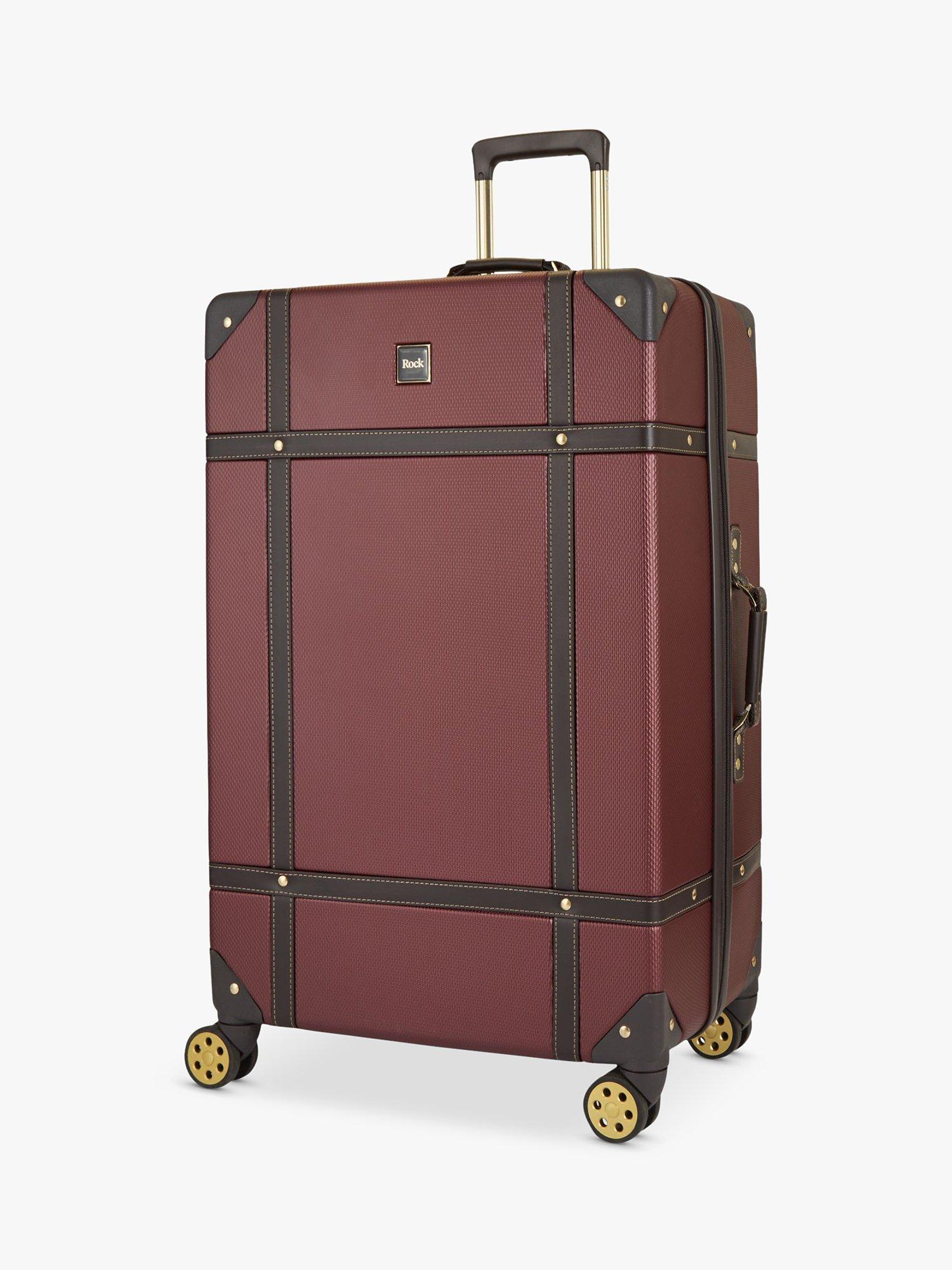 Rock 8-wheel hard shell suitcase set of 3, UK version