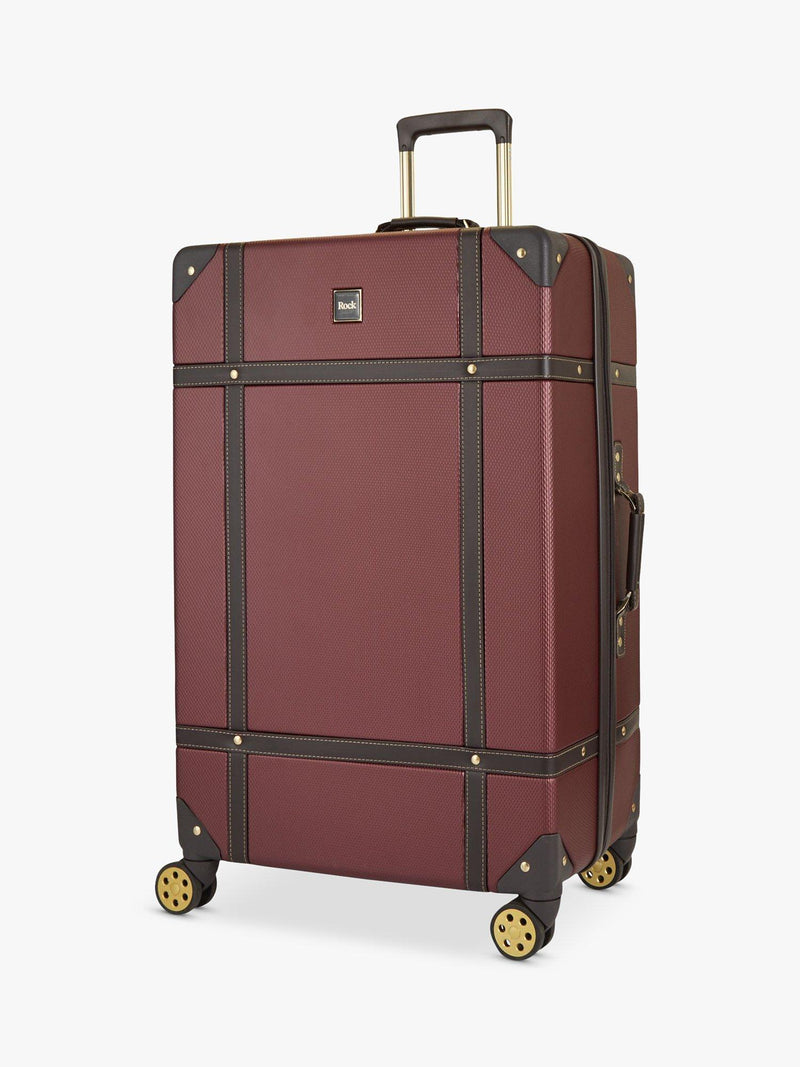 Rock 8-wheel hard shell suitcase set of 3, UK version