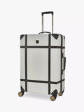 Rock Vintage 8-Wheel 78cm Large Hard-Sided Suitcase