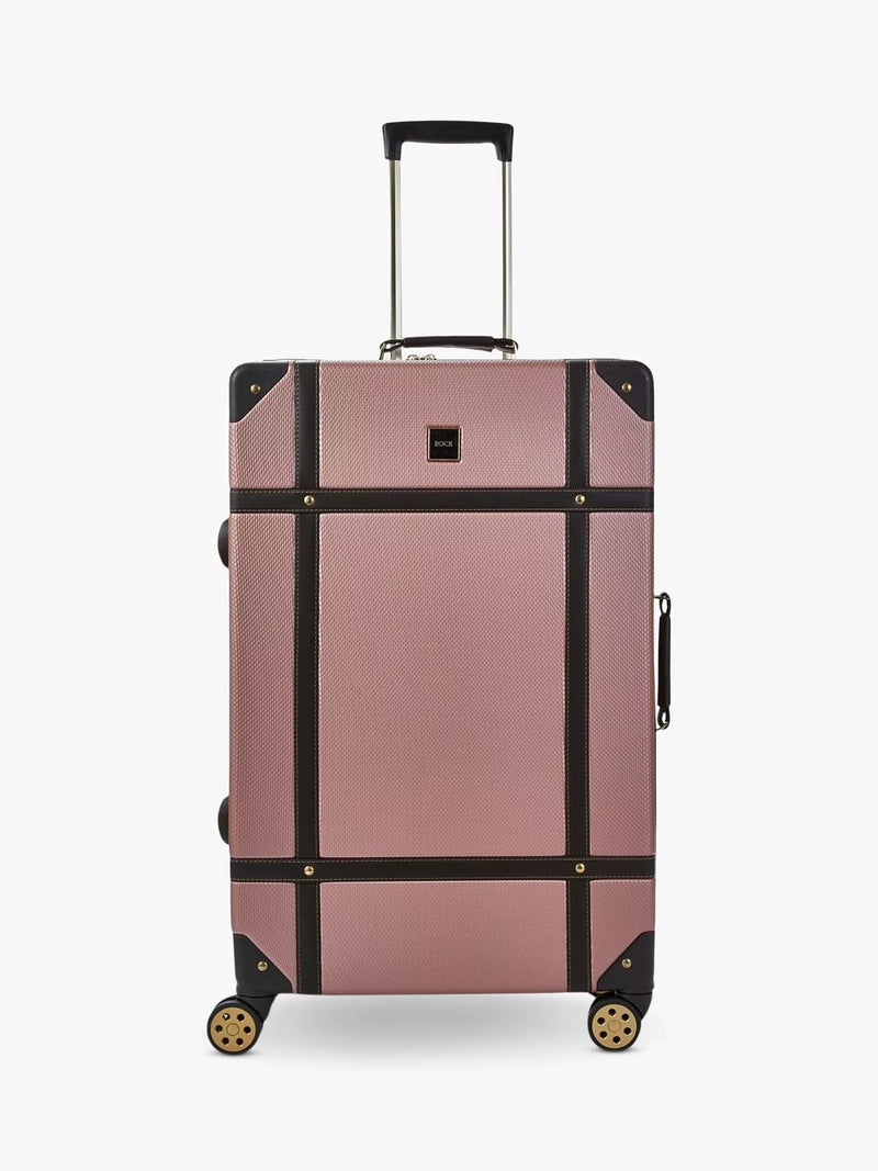 Rock Vintage 8-Wheel 78cm Large Hard-Sided Suitcase