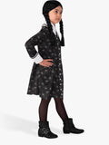 Rubies Wednesday Addams costume black ball dress (British brand)
