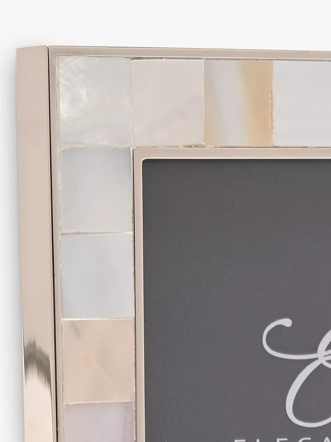 Impressions Mother of Pearl Photo Frame white 3x3 inches UK version