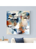 John Lewis Natasha Barnes abstract canvas print 104x104cm (British brand)
