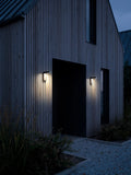 Nordlux Alya solar wall light black, imported from the UK