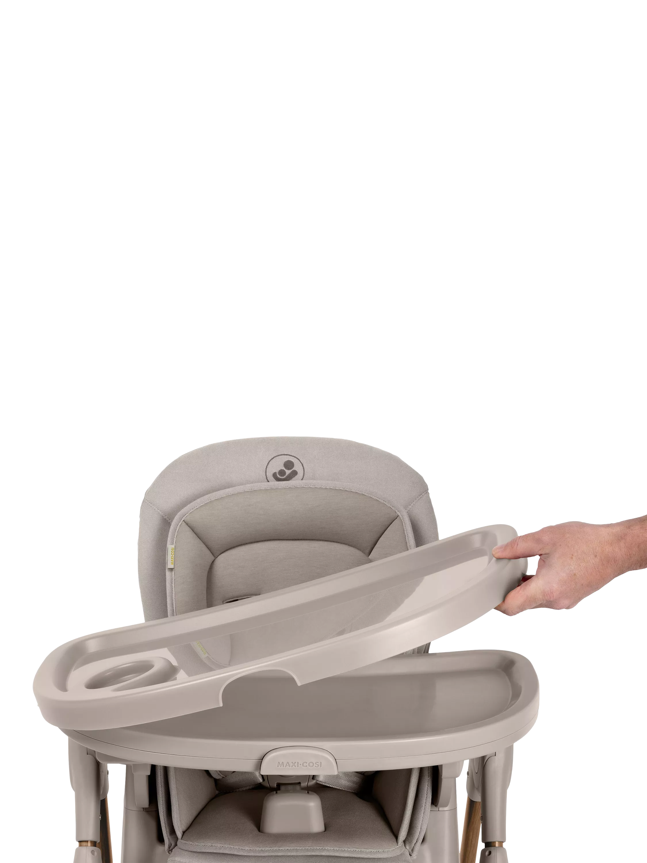 Maxi-Cosi Minla Plus Highchair Beige, imported from the UK