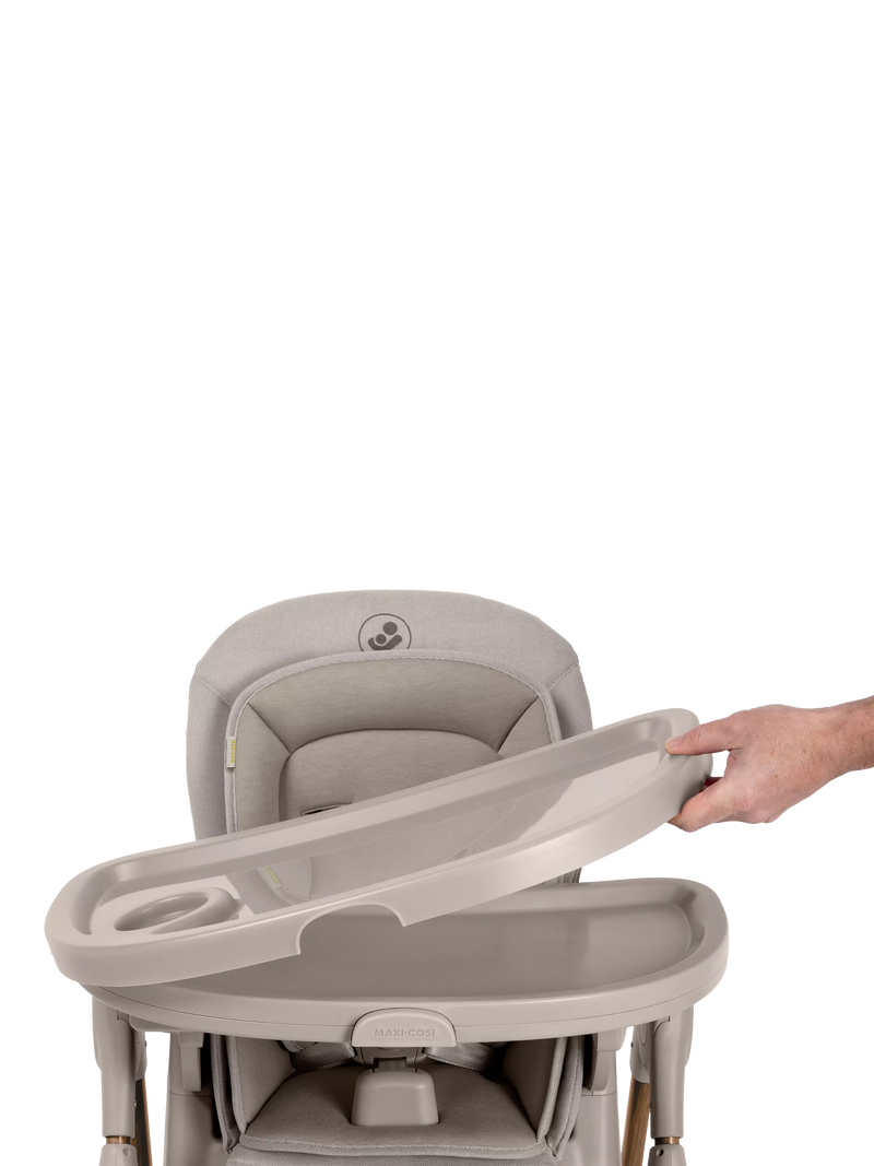 Maxi-Cosi Minla Plus Highchair Beige, imported from the UK