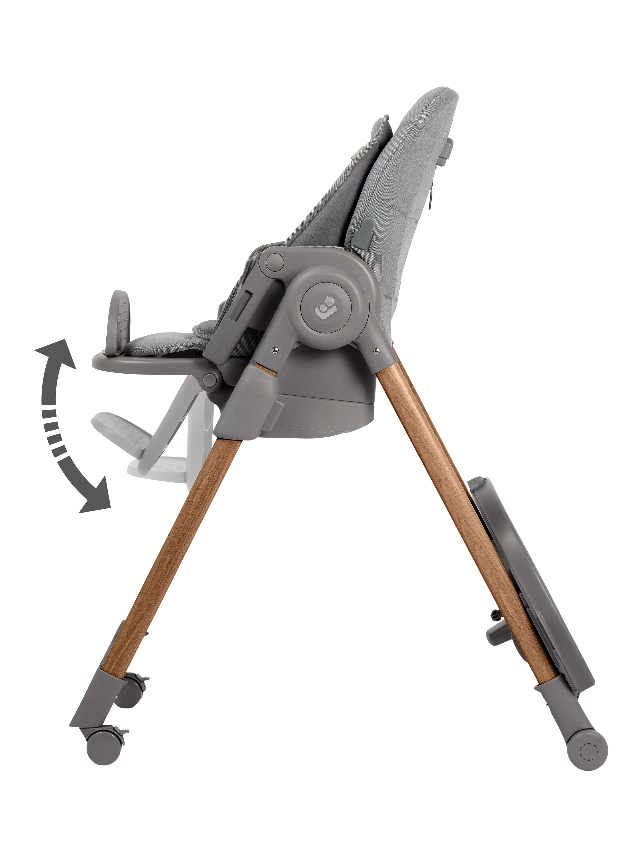 Maxi-Cosi Minla Plus highchair in graphite, imported from the UK