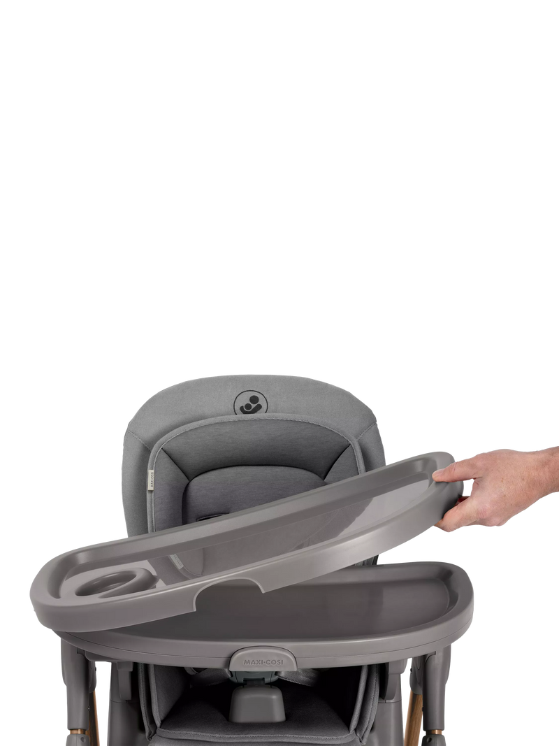 Maxi-Cosi Minla Plus highchair in graphite, imported from the UK