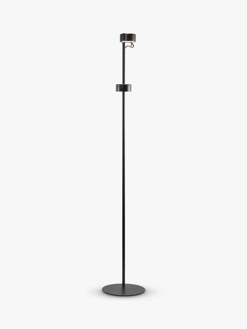 Nordlux dimmable floor lamp with two heads black (British brand)