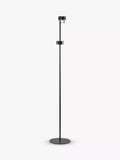 Nordlux dimmable floor lamp with two heads black (British brand)