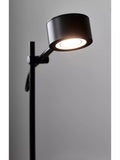 Nordlux dimmable floor lamp with two heads black (British brand)