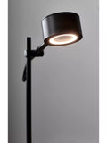 Nordlux dimmable floor lamp with two heads black (British brand)