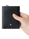 Montblanc Extreme 3.0 compact wallet in black, imported from the UK
