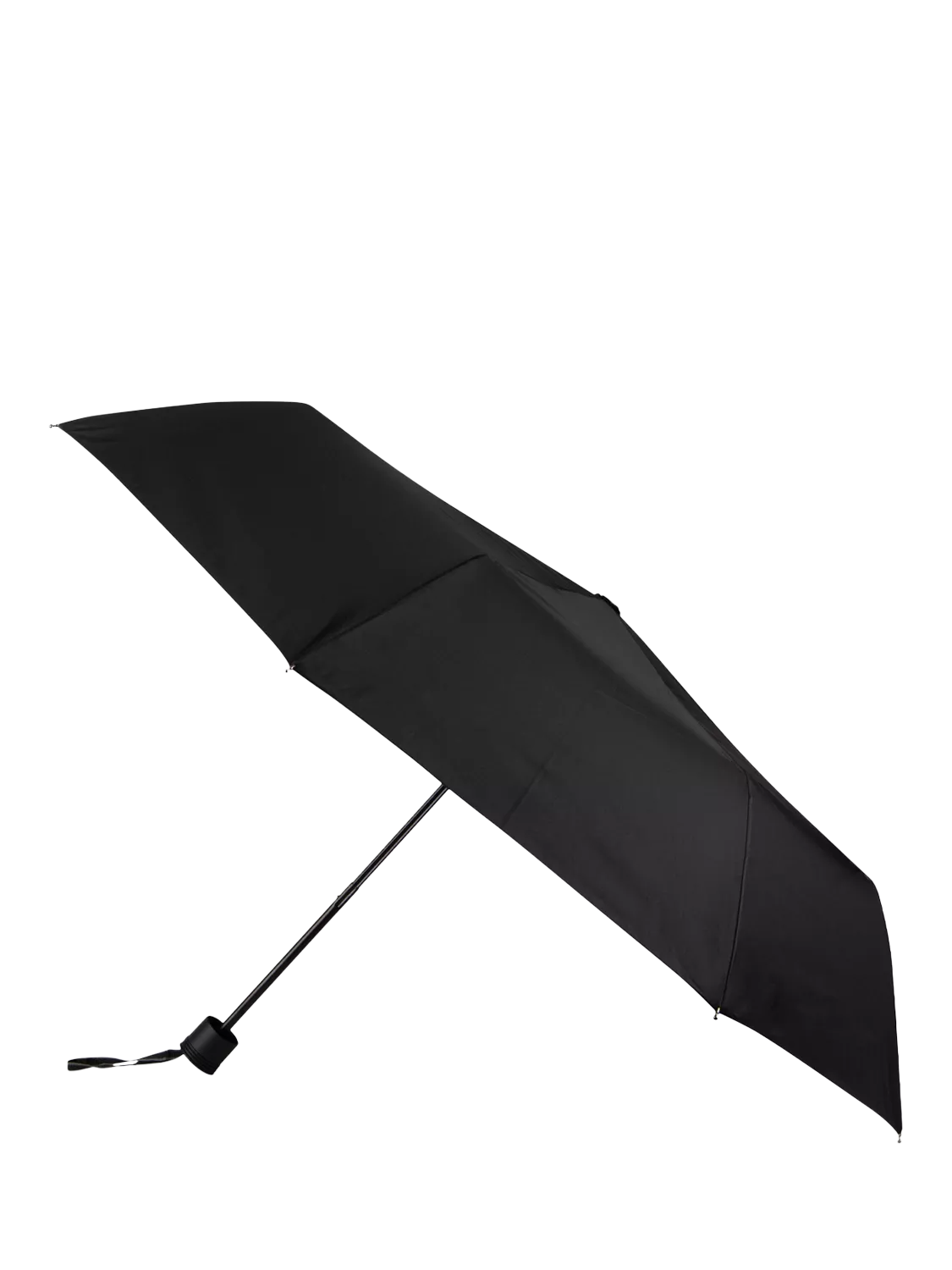totes ECO-BRELLA Supermini umbrella black, imported from the UK