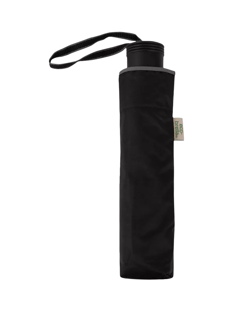 totes ECO-BRELLA Supermini umbrella black, imported from the UK
