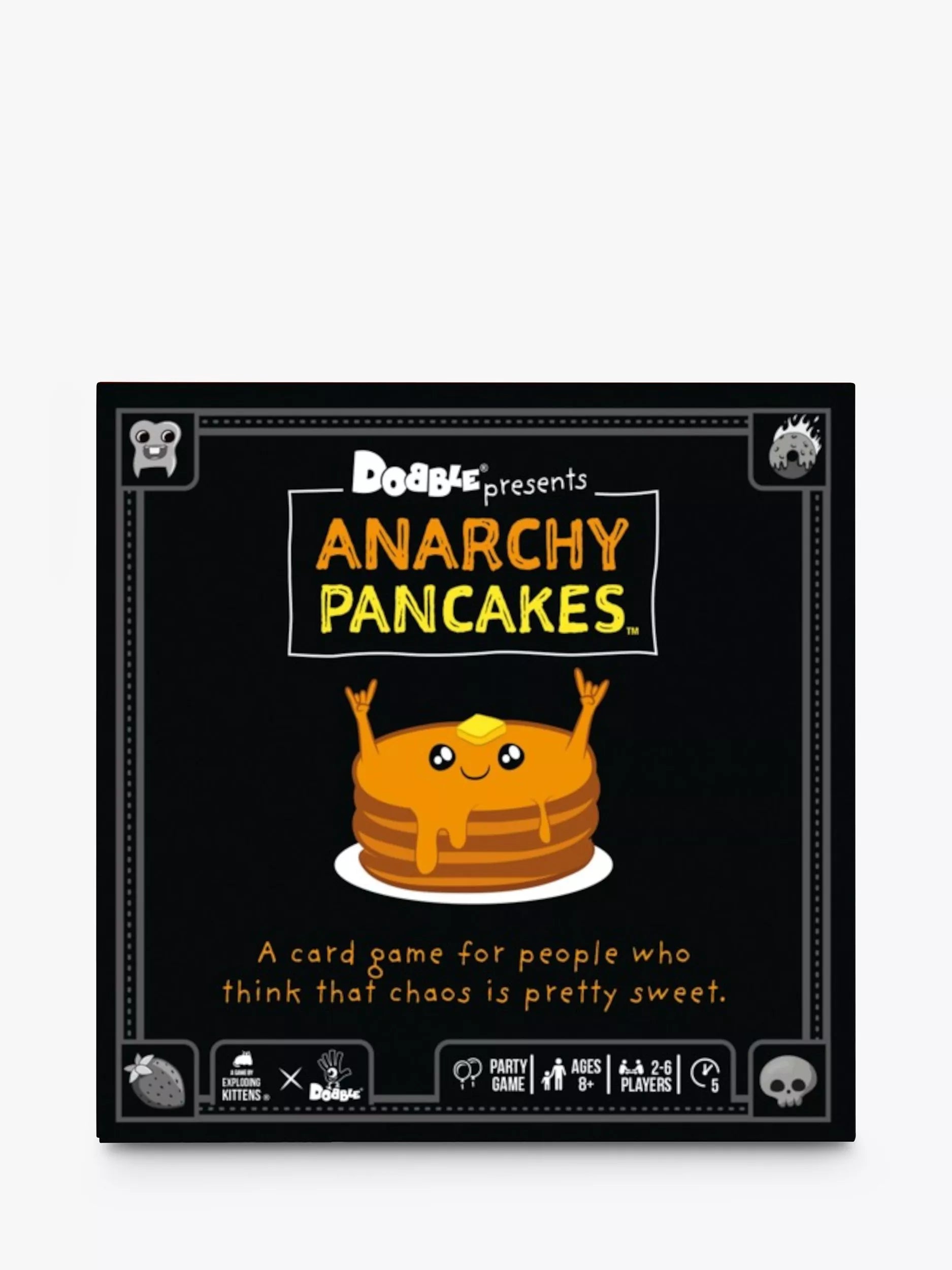 Asmodee Anarchy Pancakes card game - British product