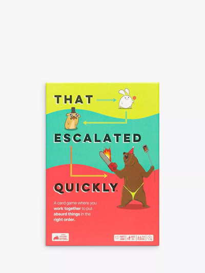 John Lewis Cooperative Card Game for Ordering Absurd Things - Acheter en ligne chez McGrocer