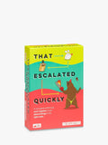 Asmodee That Escalated Quickly card game - British product