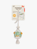 Kikkerland Pufferfish 2-in-1 Tug Dog Toy in Multi, UK version