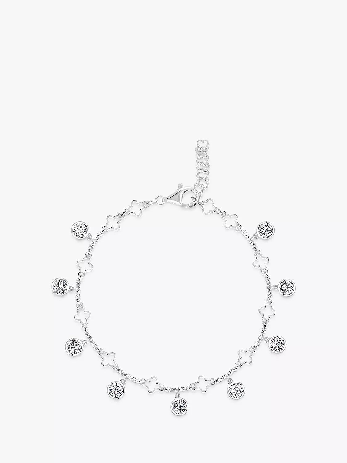 Jools by Jenny Brown clover charm bracelet - British product