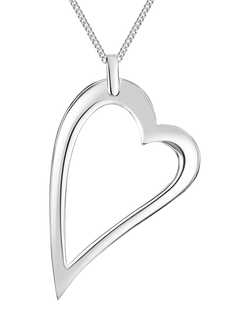 Jools by Jenny Brown big Dali heart pendant - British product