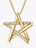 Jools by Jenny Brown Cubic Zirconia Star Pendant Necklace