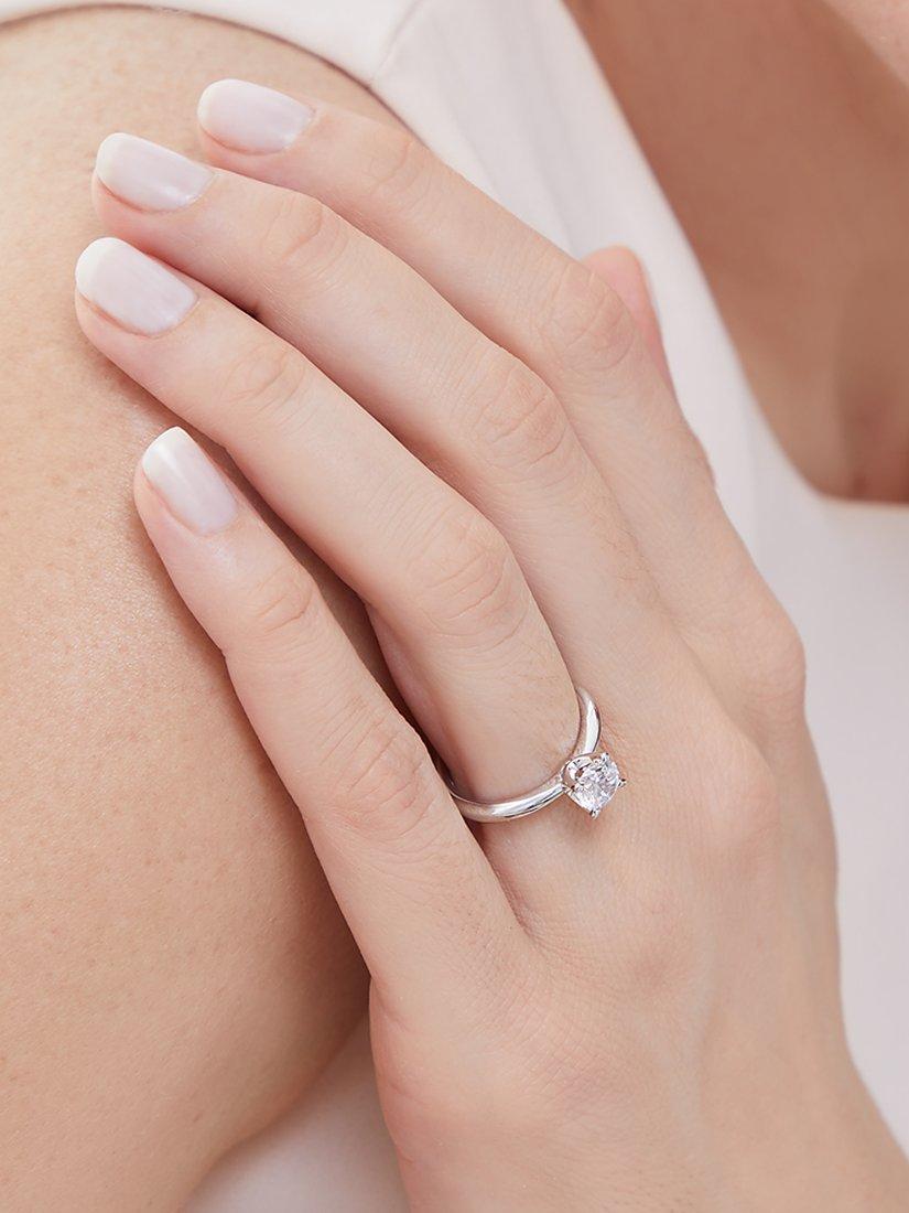 Jools by Jenny Brown round cut cubic zirconia ring 1.5ct, UK version