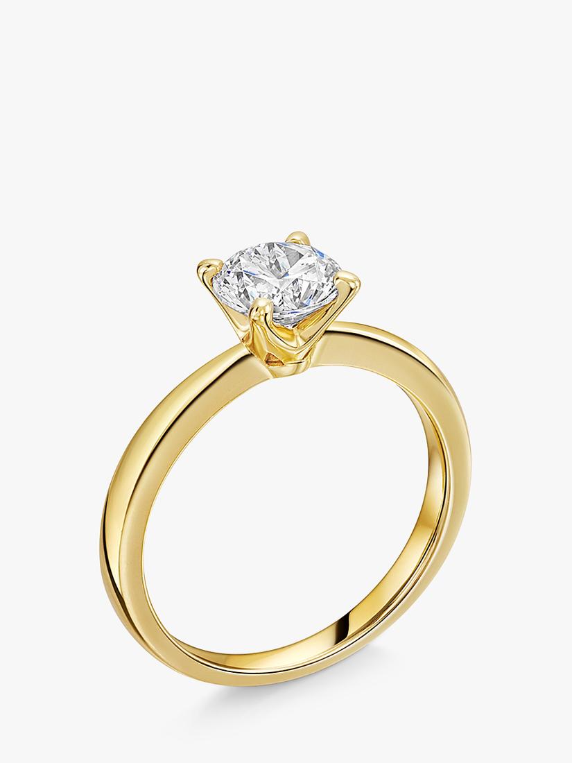 Jools by Jenny Brown round cut cubic zirconia ring - British product