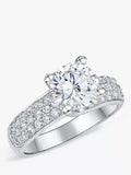 Jools by Jenny Brown cubic zirconia ring silver, UK version