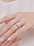 Jools by Jenny Brown cubic zirconia ring silver, UK version
