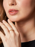 Jools by Jenny Brown solitaire cubic zirconia ring 5mm - British product