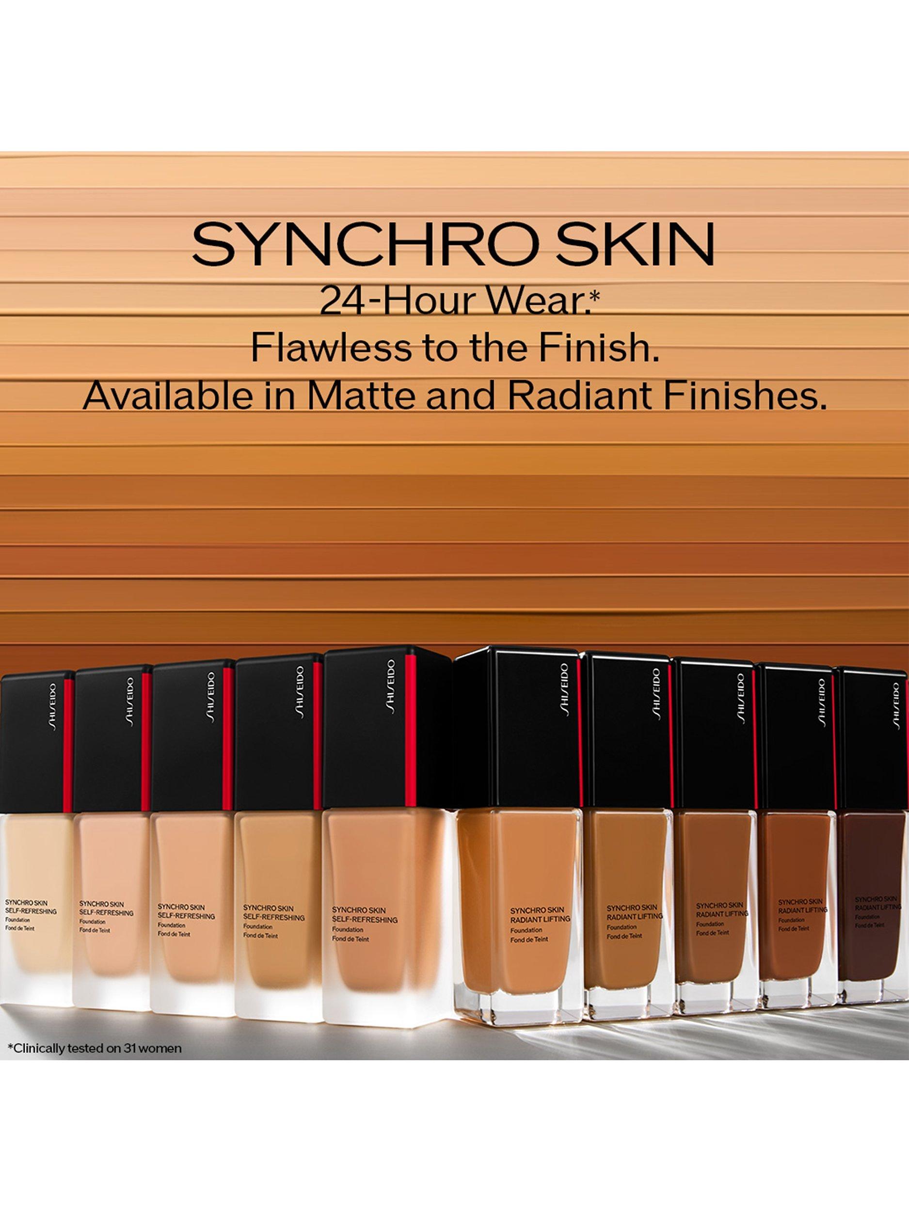 Shiseido Synchro Skin Radiant Lifting Foundation 30ml (British brand)