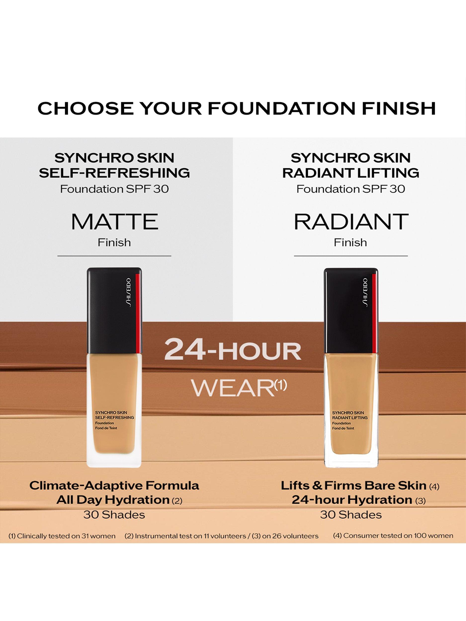 Shiseido Synchro Skin Radiant Lifting Foundation 30ml (British brand)