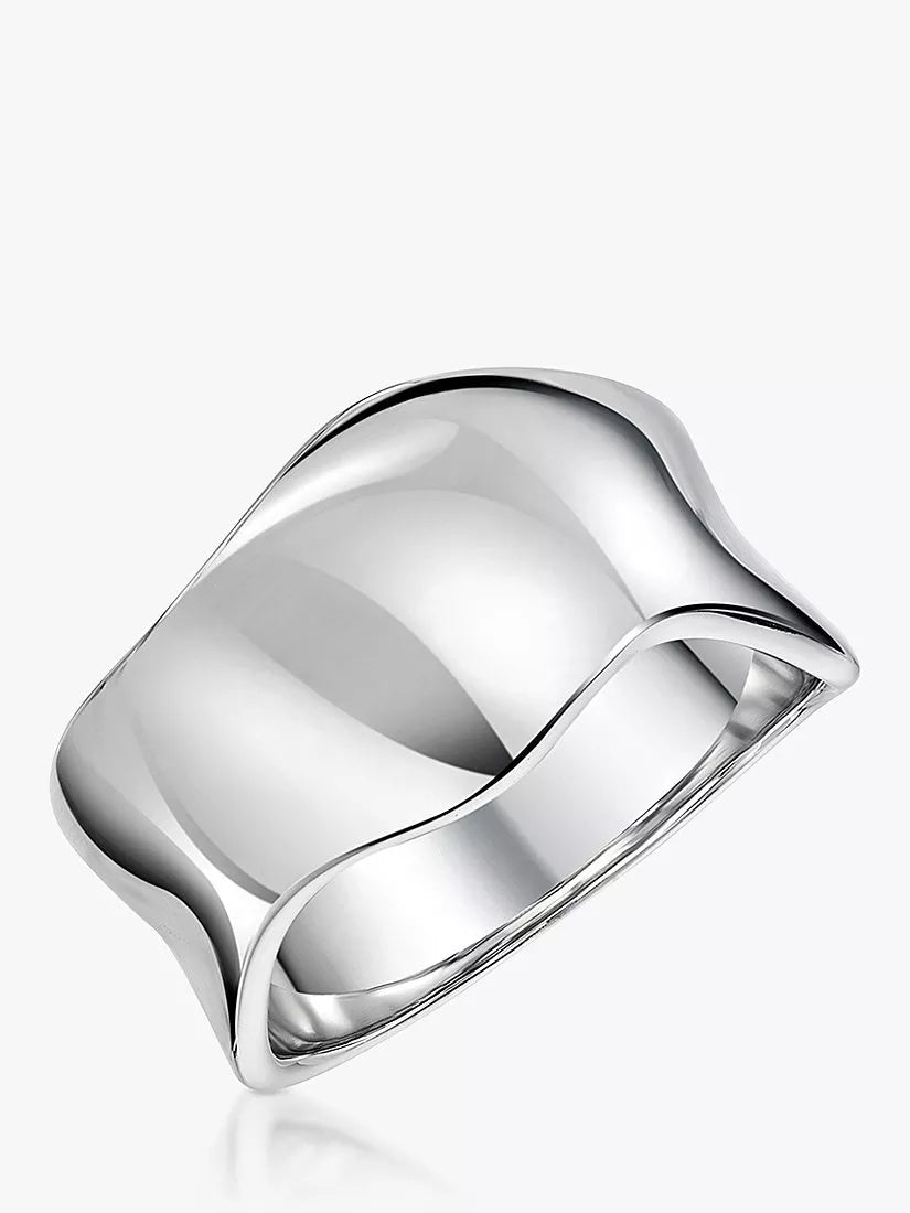 Jools by Jenny Brown concave wave ring, imported from the UK