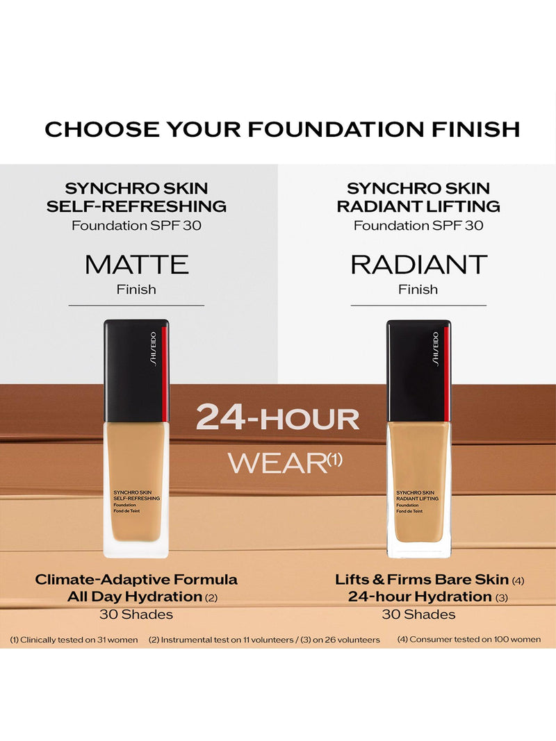 Shiseido Synchro Skin Self Refreshing Foundation 30ml - British product