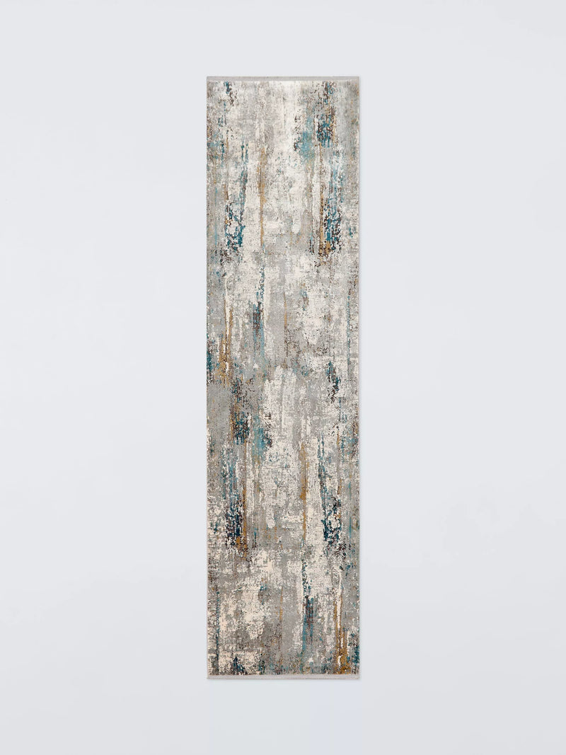 John Lewis distressed waterfall runner rug 300x80 cm (British brand)