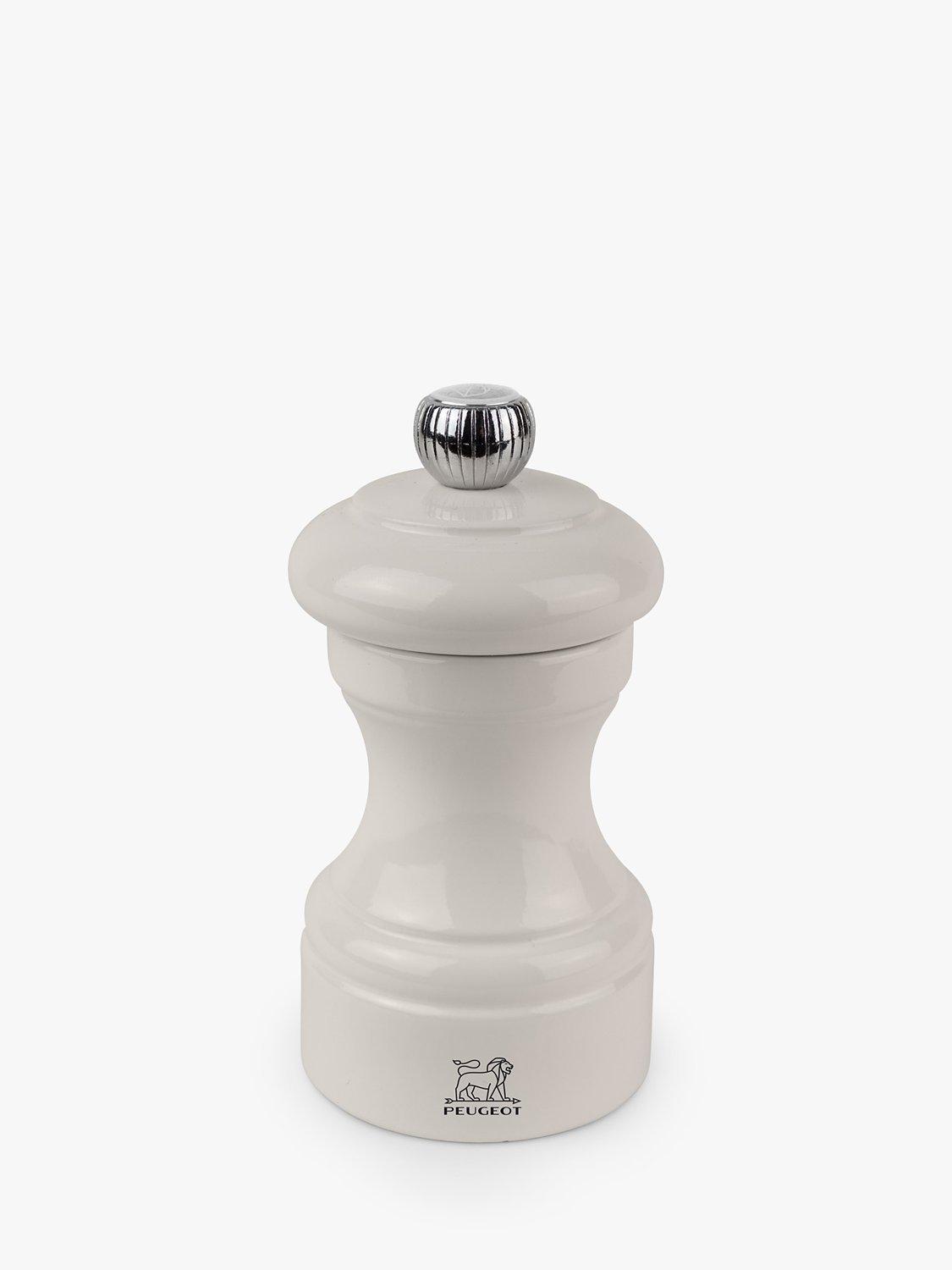Peugeot beech wood salt and pepper mill gift set 10cm ivory forest green, imported from the UK
