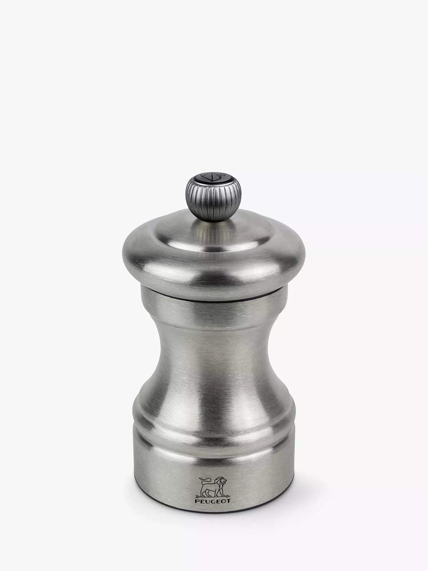 Peugeot Bistro Chef pepper mill 10cm silver, imported from the UK