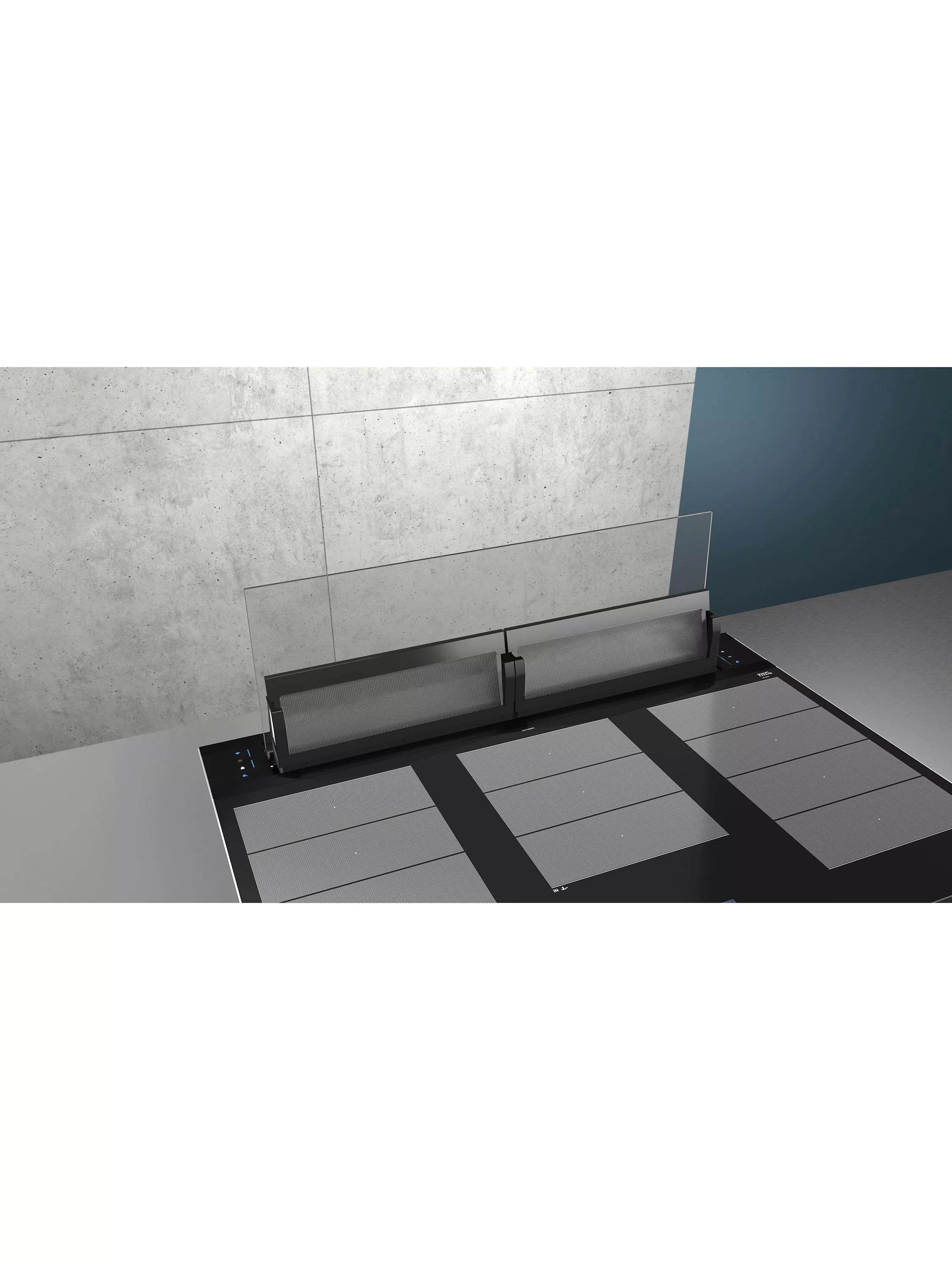 Siemens iQ700 cooker hood clear glass 91.2cm, UK version