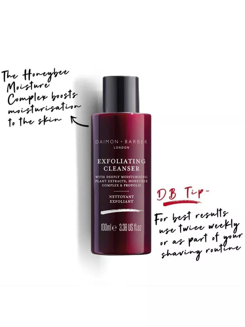 Daimon Barber exfoliating cleanser 100ml - British product