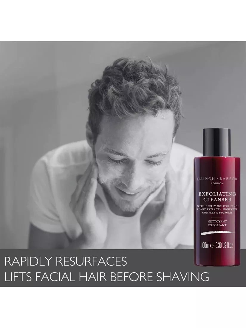 Daimon Barber exfoliating cleanser 100ml - British product