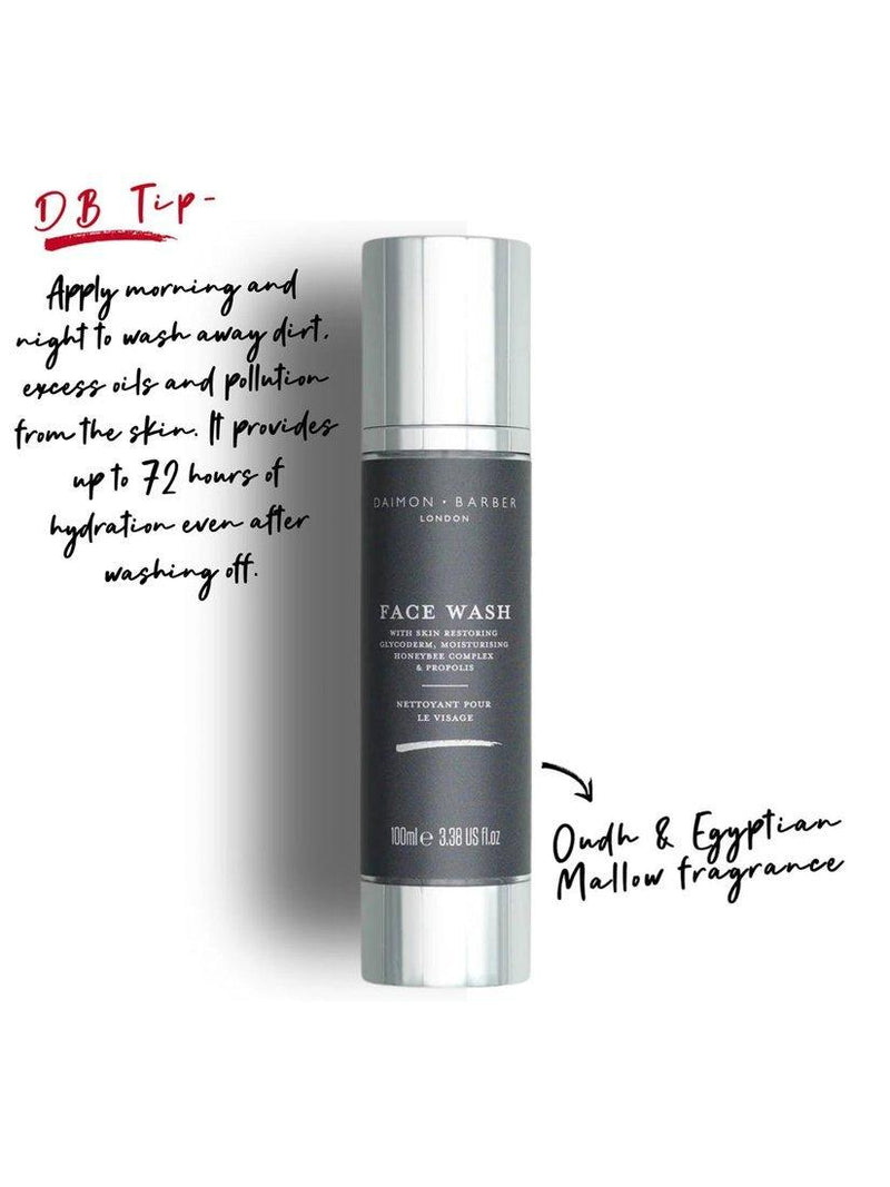 Daimon Barber Age Defence Face Wash 100ml - British product