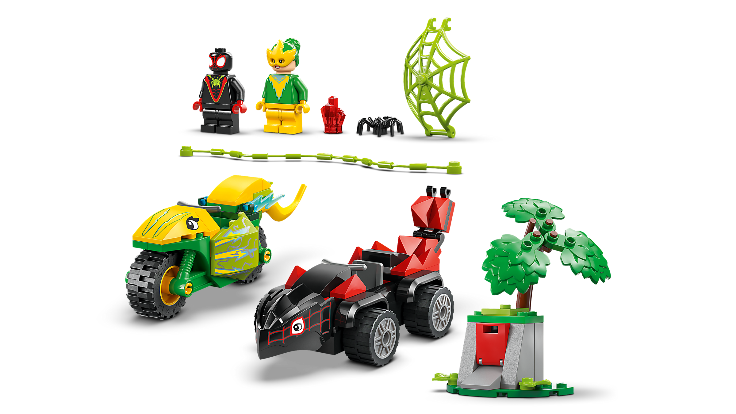 LEGO Spin and Electro Dinosaur Vehicle Chase 124 Pieces (British brand)
