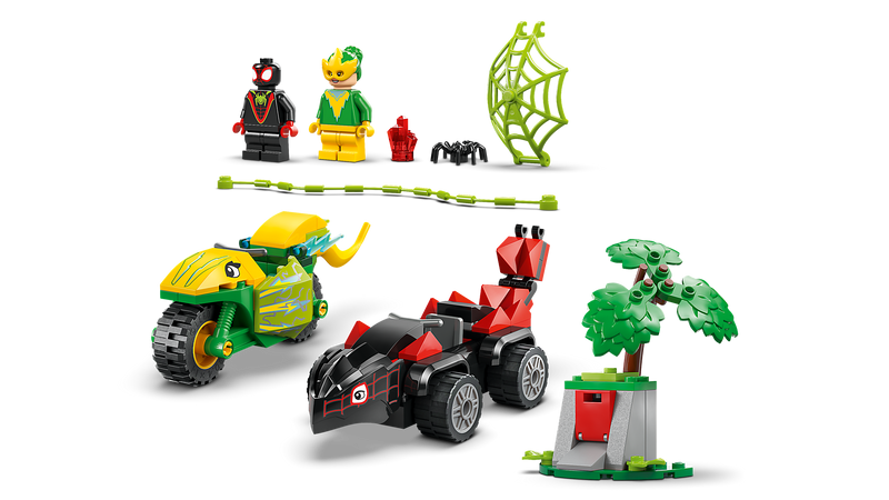 LEGO Spin and Electro Dinosaur Vehicle Chase 124 Pieces (British brand)