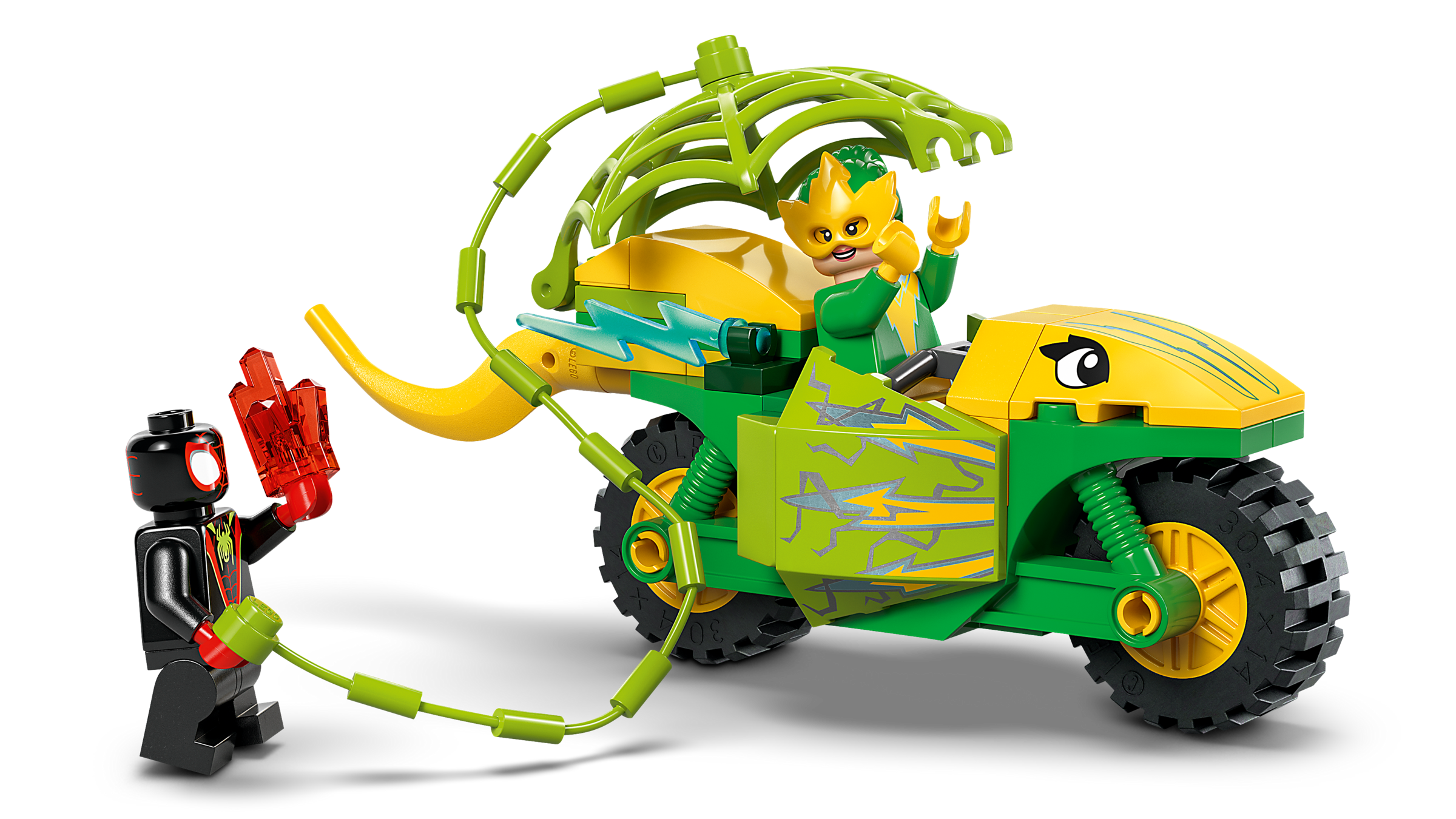LEGO Spin and Electro Dinosaur Vehicle Chase 124 Pieces (British brand)